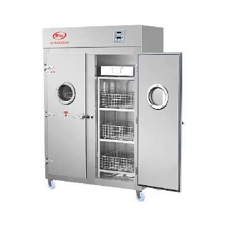 胜利牌远红外线不锈钢餐具高温消毒柜 酒店餐厅厨房用双门消毒柜