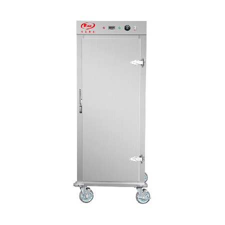 商用不锈钢11层单门保温餐柜SLW-11G 酒店食堂保温车移动保温柜